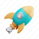 rocket, space 
