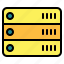 database, hosting, network, server, storage 