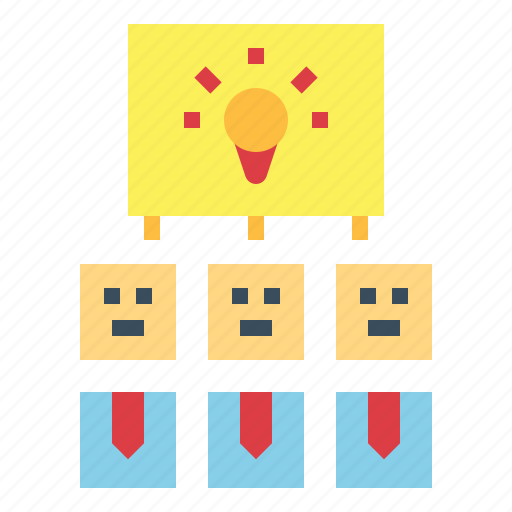 Brainstorm, bulb, idea, interface, light, teamwork icon - Download on Iconfinder
