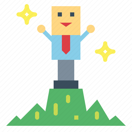 Business, champion, man, success, winner icon - Download on Iconfinder