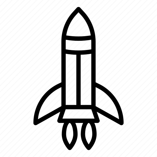 Astronomy, launch, missile, rocket, satellite, space, startup icon - Download on Iconfinder