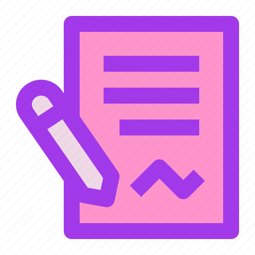 Startup, business, contract, signature, document icon - Download on Iconfinder