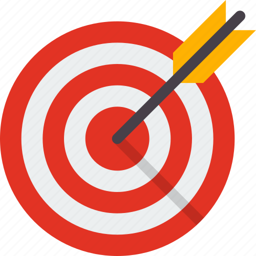 Aim, arrow, business, focus, goal, target icon - Download on Iconfinder
