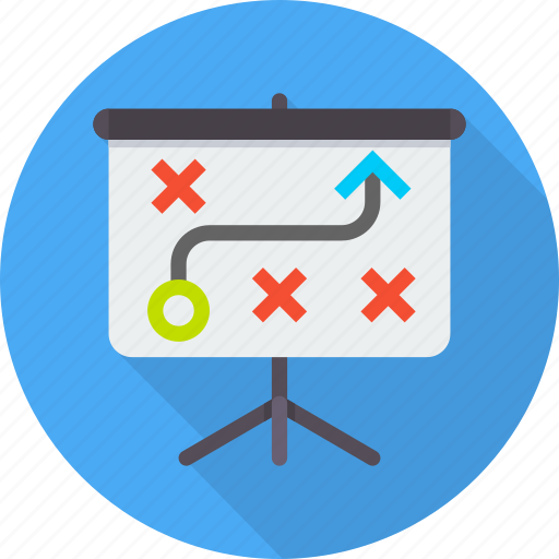 Board, business, plan, presentation, strategy, tactics icon - Download on Iconfinder