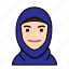 avatars, startup, hijab, muslim, woman 