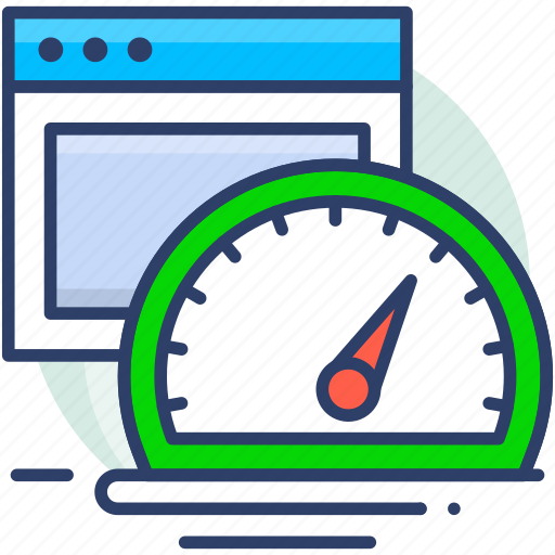 Gauge, internet, speed, speedometer icon - Download on Iconfinder
