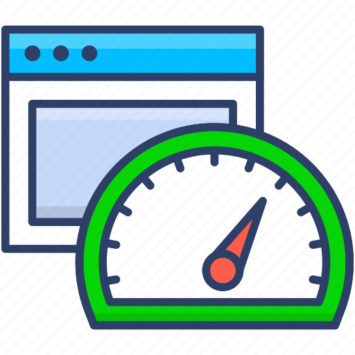 Gauge, internet, speed, speedometer icon - Download on Iconfinder