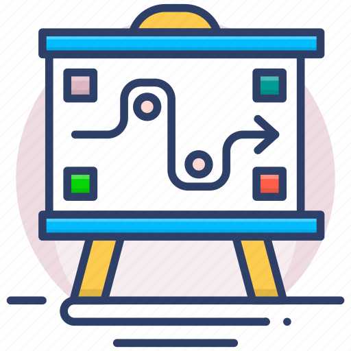 Analysis, business, man, presentation icon - Download on Iconfinder