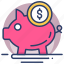 business, piggy bank, savings, wealth 