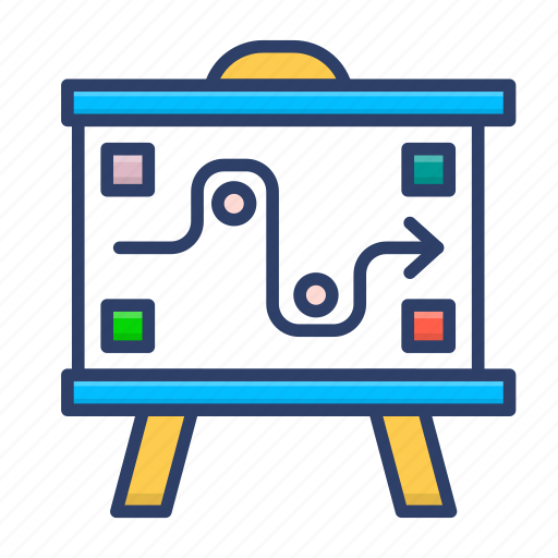 Analysis, business, man, presentation icon - Download on Iconfinder