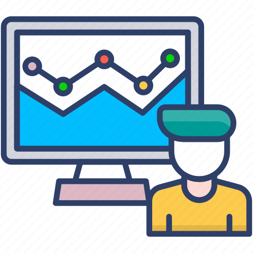 Analysis, graph, marketing, profile, user icon - Download on Iconfinder