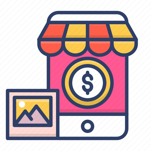 Commerce, market, mobile, shop icon - Download on Iconfinder