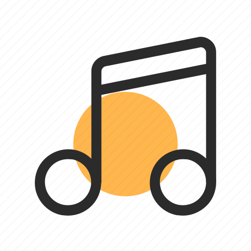 Audio, essential, music, sound, volume, yellow icon - Download on Iconfinder