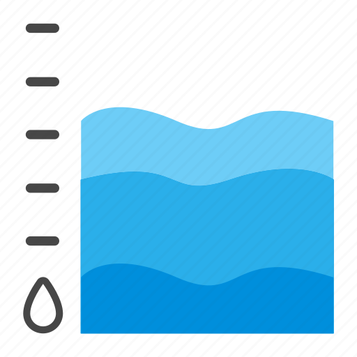 Chart, level, stat, diagram, report, statistics, water icon - Download on Iconfinder