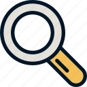 magnifier, search, view, zoom