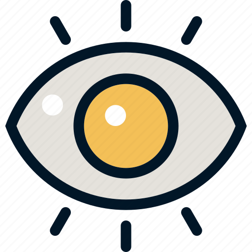 See, eye, view, visible, vision icon - Download on Iconfinder