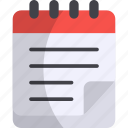 notepad, memo, writing, notes, education, stationery