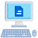 computer, desktop, monitor, screen