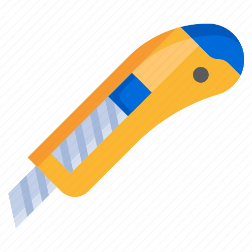 Knife, stationery, construction, tools, paper, miscellaneous, crafts icon - Download on Iconfinder