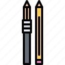 pencil, holder, stationery, shop
