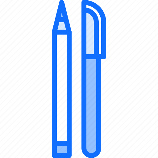 Pencil, knife, stationery, shop icon - Download on Iconfinder