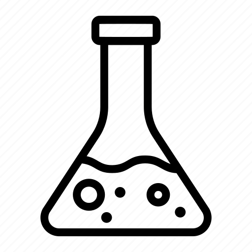 Flask, laboratory, chemical, test, tube, flasks, stationery icon - Download on Iconfinder