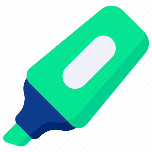Highlighter, marker, pen, highlight icon - Download on Iconfinder