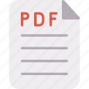adobe, document, extension, file, format, page, pdf