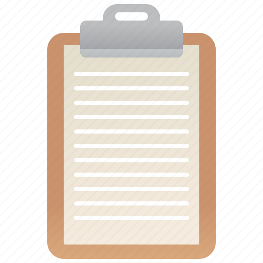 Accessory, clipboard, document, paper, sheet icon - Download on Iconfinder