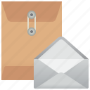 document, envelope, letter, package, postal