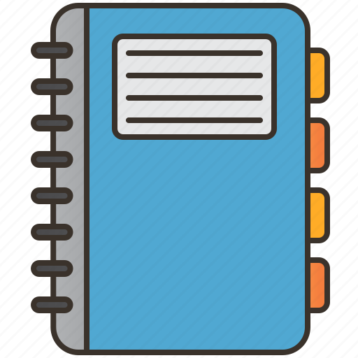 Diary, education, notebook, planner, scrapbook icon - Download on Iconfinder