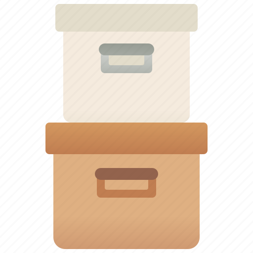 Boxes, container, office, package, storage icon - Download on Iconfinder