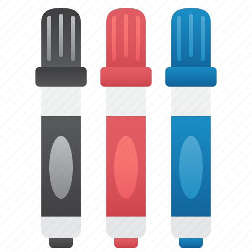 Marker, pen, stationary, supplies, writing icon - Download on Iconfinder