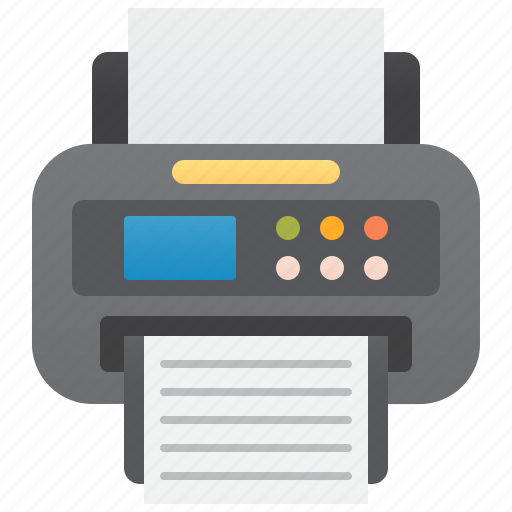Electronics, office, paperwork, printer, scanner icon - Download on Iconfinder
