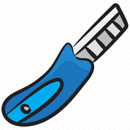 Cutter, cutting knife, paper cutter, pincer, shears, stationery icon - Download on Iconfinder