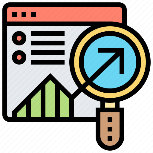 Analysis, finding, graph, result, statistic icon - Download on Iconfinder