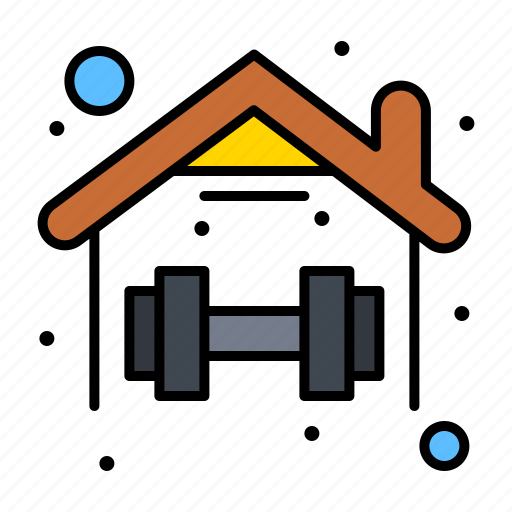 Excercise, home, quarantine, routine, self, stay icon - Download on Iconfinder