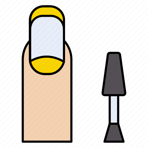 Beauty, finger, makeup, nailpolish, stayhome icon - Download on Iconfinder