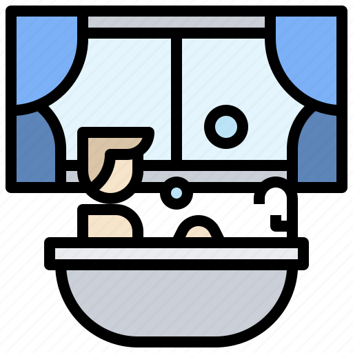 And, bath, bathroom, furniture, household, shower, tub icon - Download on Iconfinder