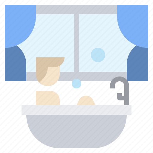 And, bath, bathroom, furniture, household, shower, tub icon - Download on Iconfinder
