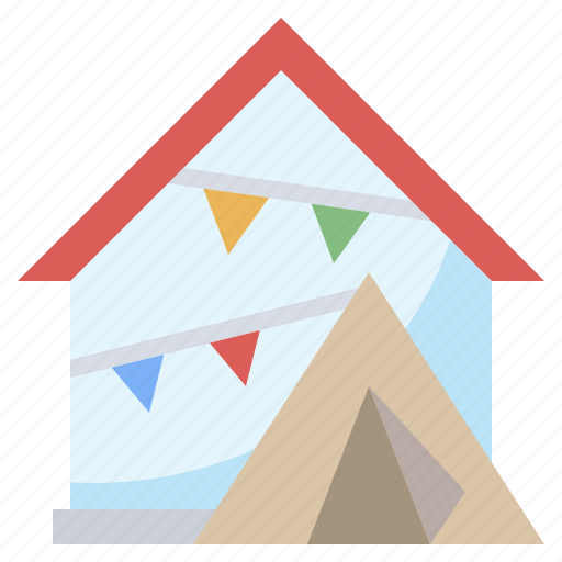 Camping, entertainment, house, indoor, lights icon - Download on Iconfinder