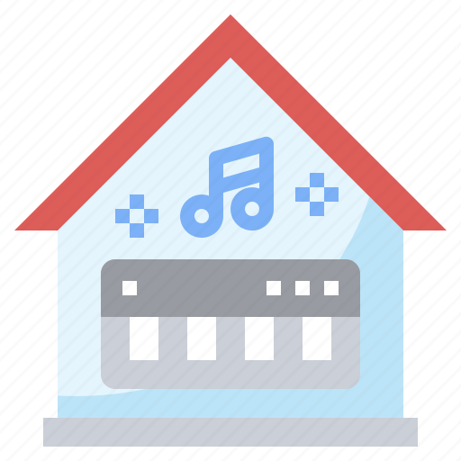 House, keyboard, music, orchestra, piano, playing icon - Download on Iconfinder
