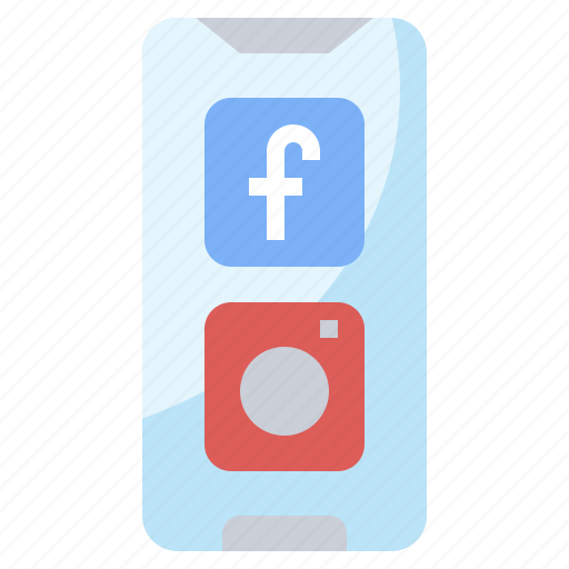 Facebook, instagram, media, phone, smart, social icon - Download on Iconfinder