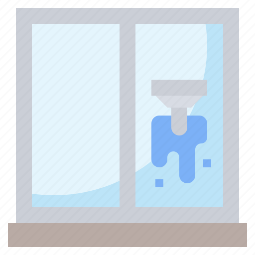 Cleaning, household, housekeeper, housekeeping, miscellaneous, window icon - Download on Iconfinder