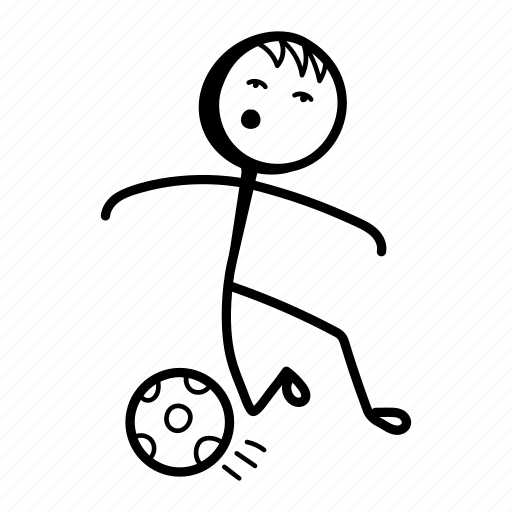 Soccer player, football player, football game, ball game, sportsman icon - Download on Iconfinder
