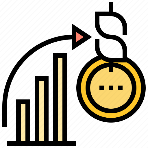 Economic, growth, monetary, profit, uptrend icon - Download on Iconfinder