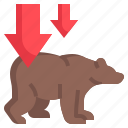 bear, market, business, and, finance, investment, stock