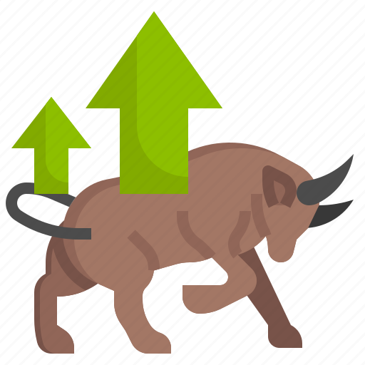 Bull, market, stock, investment, business, and, finance icon - Download on Iconfinder