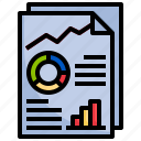 annual, report, files, and, folders, business, finance, bar, graph