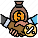 commission, business, and, finance, hands, gestures, percentage, percent